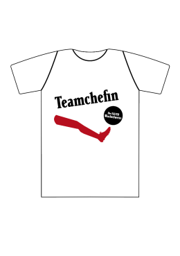 Wuchtelwetten T-Shirt Teamchefin weiß